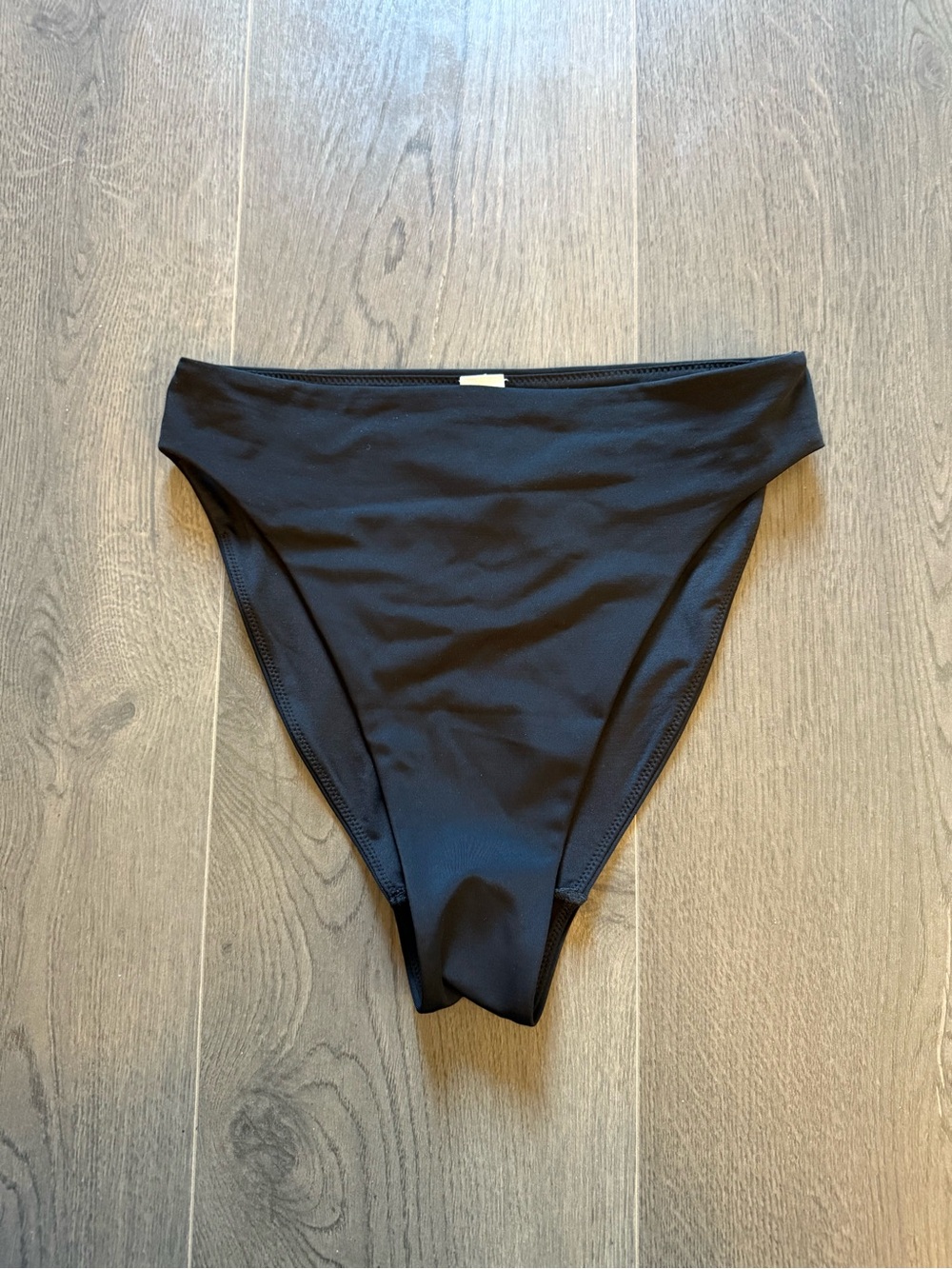 NWT Cos high leg black bikini bottom (Sz 6)